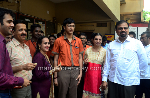 CET fisrt rank Prathik S. Nayak